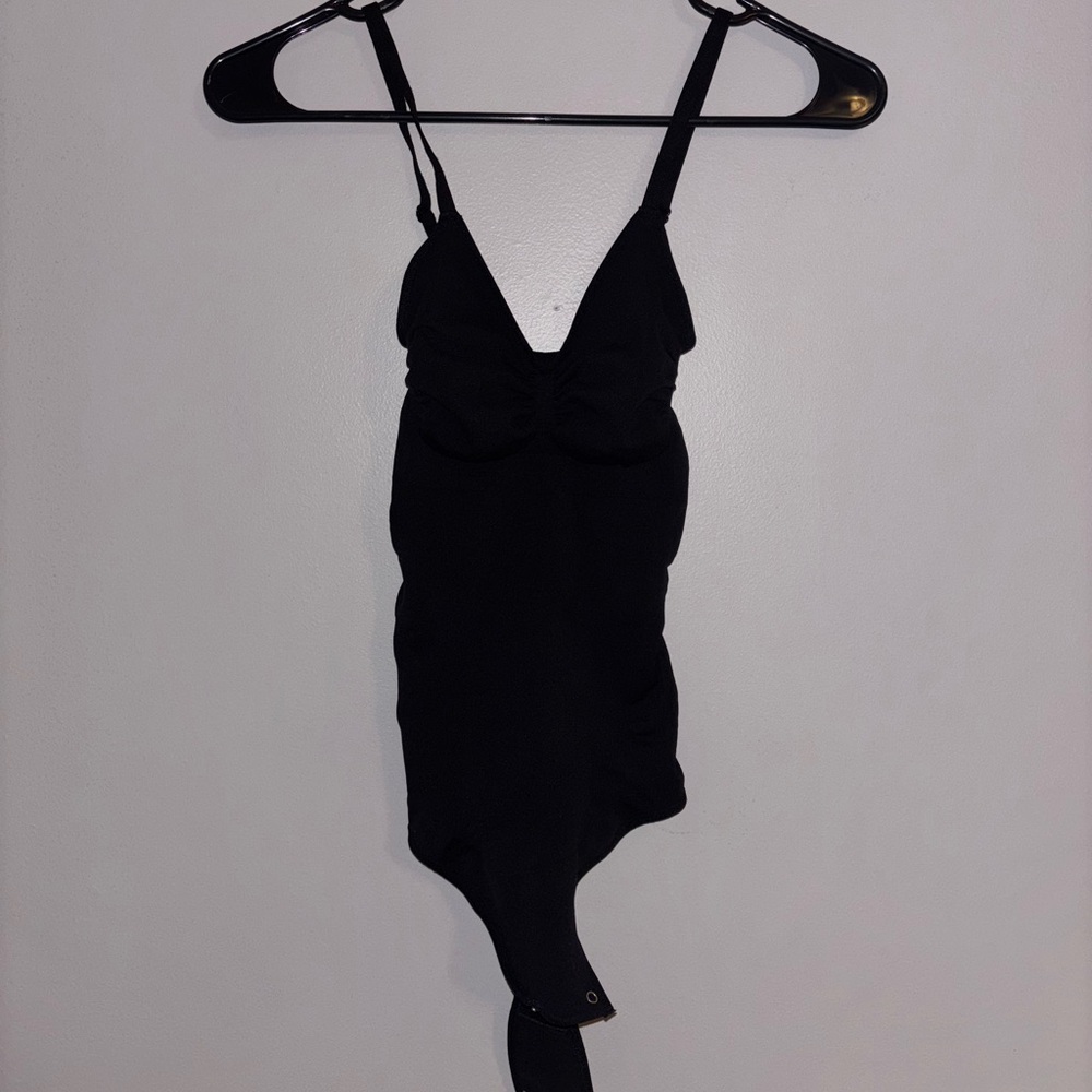 Elegant Black Women's Bodysuit
